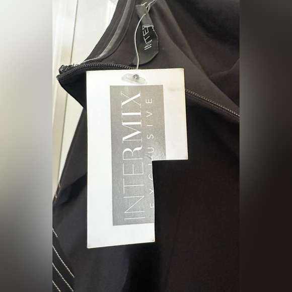 INTERMIX black, strapless wide-leg jumpsuit. Never worn, tags still on! - Picture 5 of 7